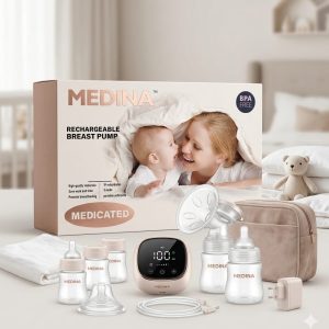 MEDINA- RECHARGEABLE BREAST PUMP  মেডিনা রিচার্জেবল ব্রেস্ট পাম্প